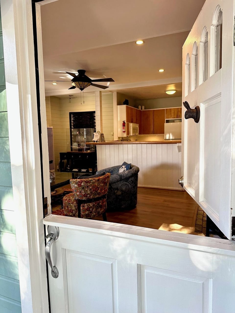 Welcome! Dutch door front entrance