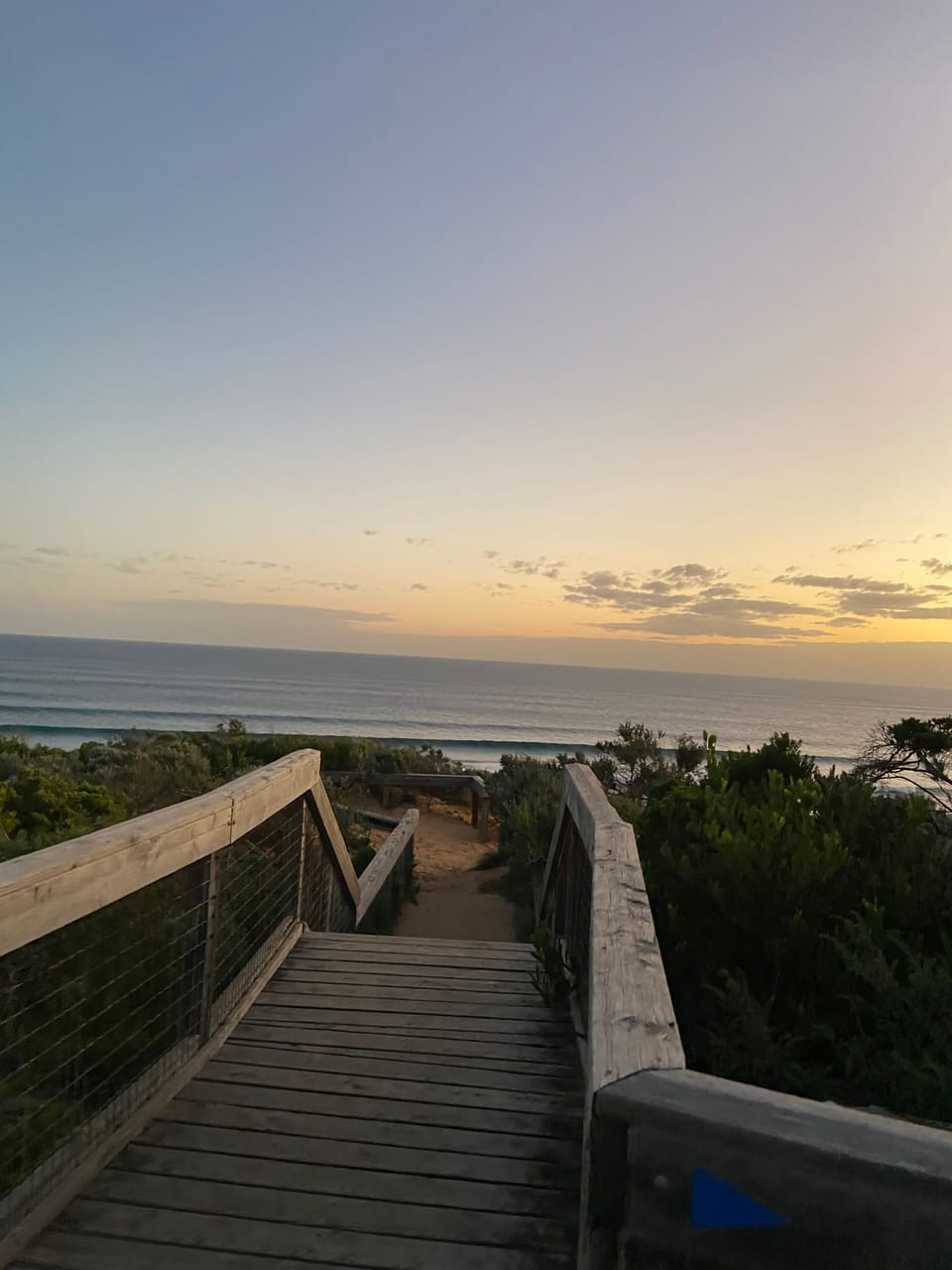 Sorrento Back Beach is a short bicycle ride away.  Can be walked comfortably.