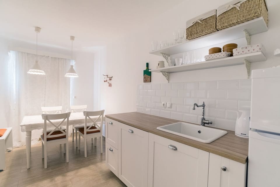 well-equipped kitchen