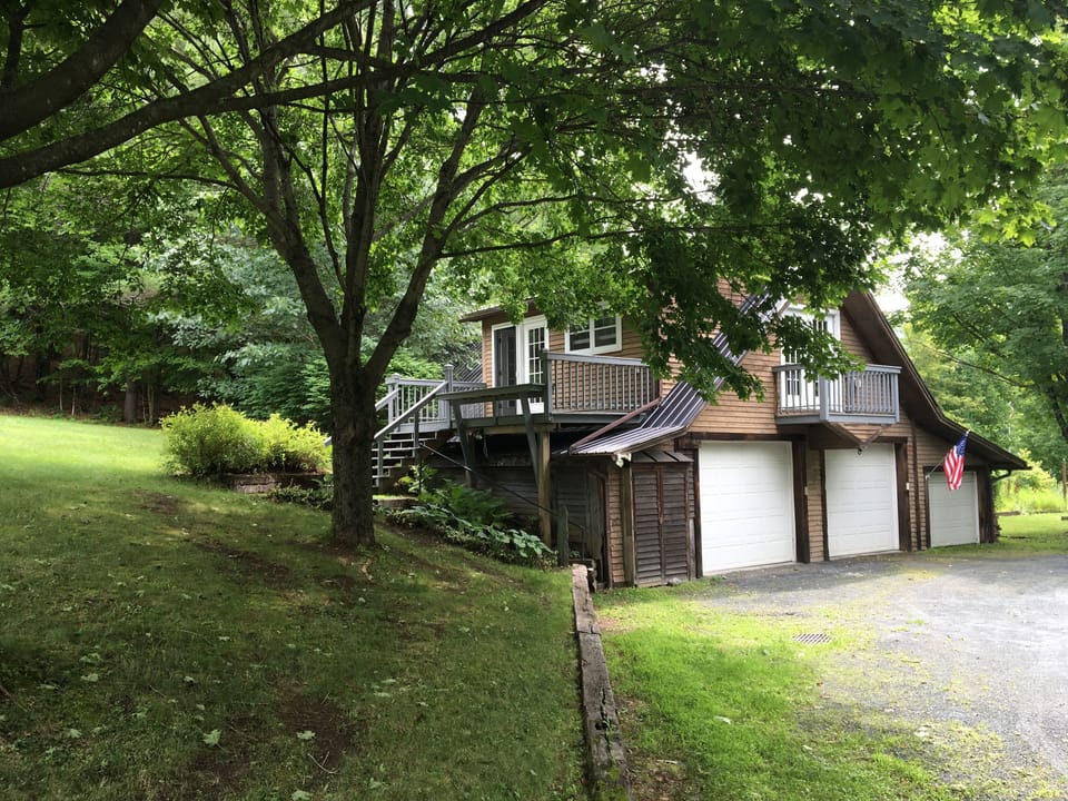 Front of Unit- You can see the porch and balcony