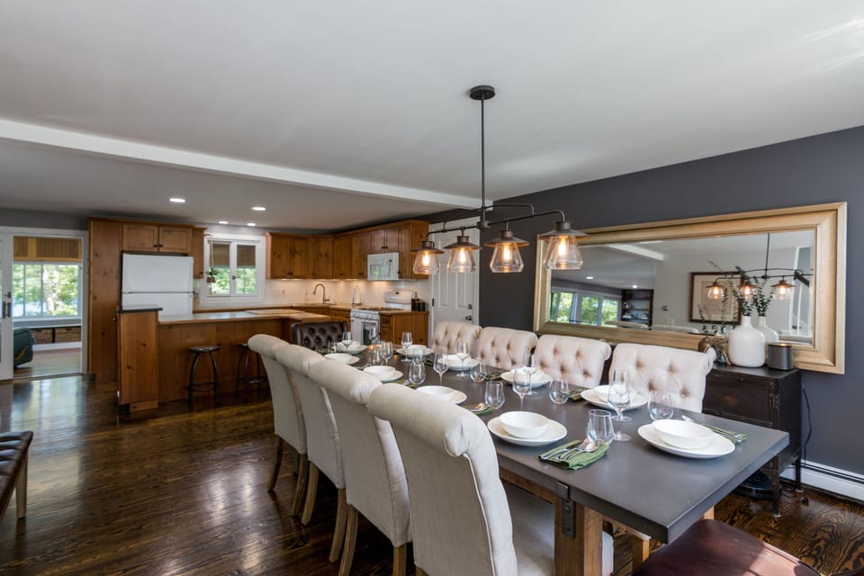 Dining table for 10 from Restoration Hardware