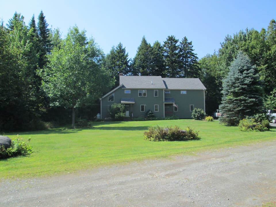 Front yard and front of house
