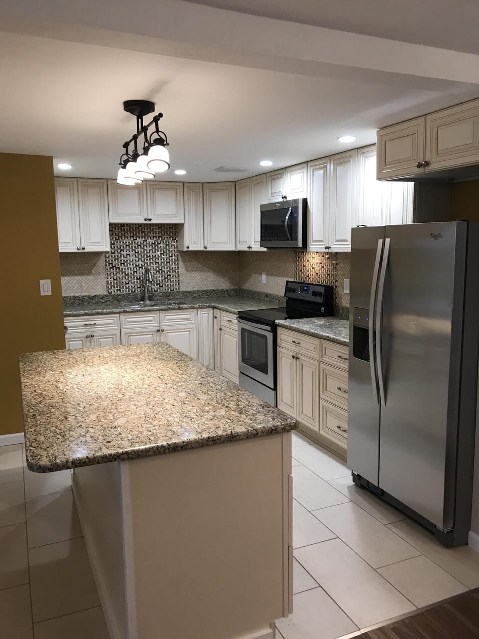 This kitchen is a gem -- truly stunning.   Just finished mid May 2017  -  