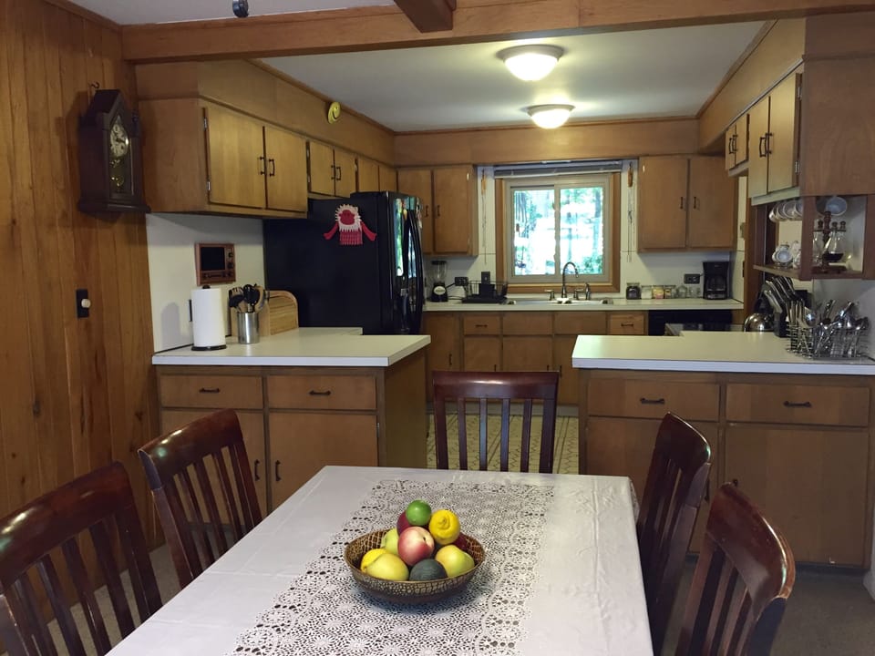 Kitchen With Dining Area