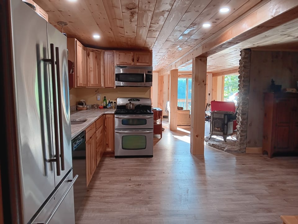 View into Kitchen from Entrance