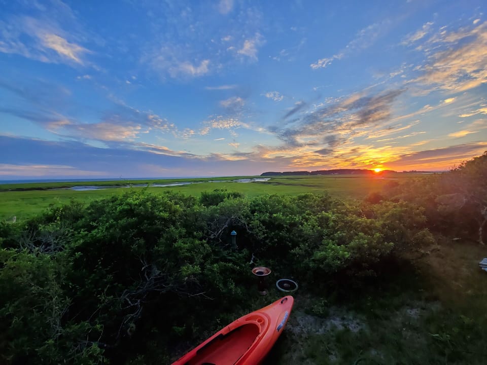 Beautiful Sunsets Over Lieutenant Island (1371) House in Wellfleet