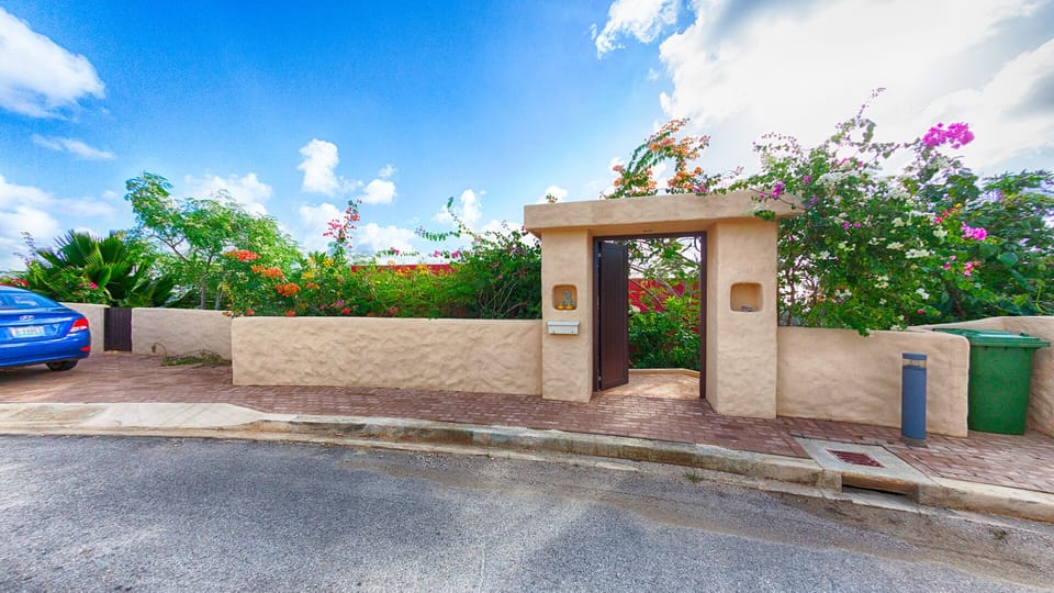 Entrance to your private oasis