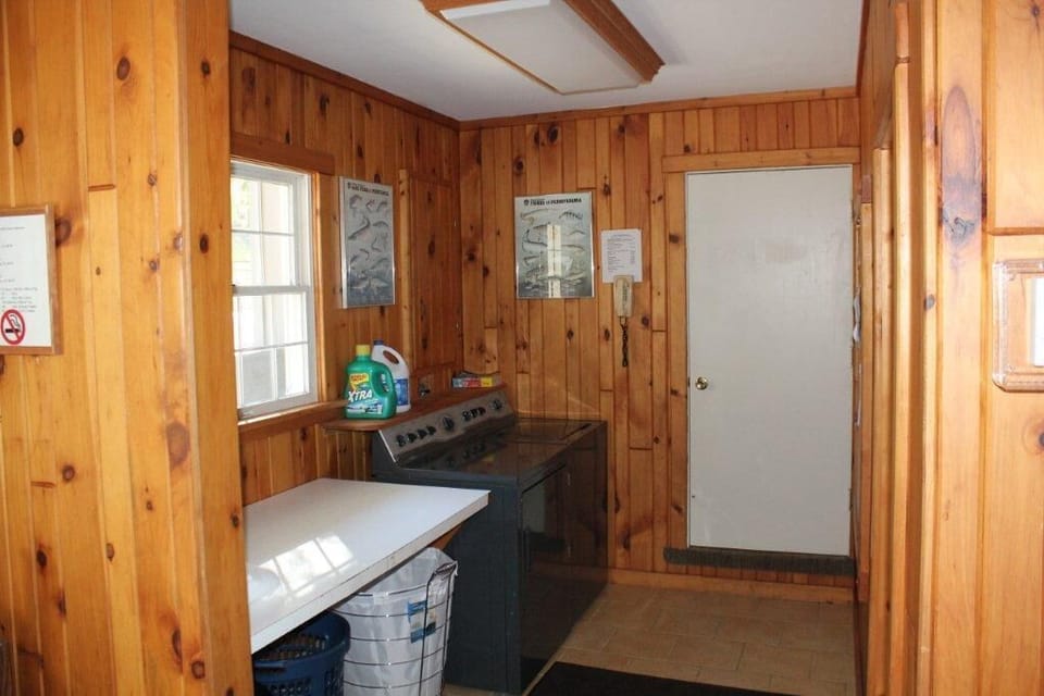 Laundry facilities - view from front hall