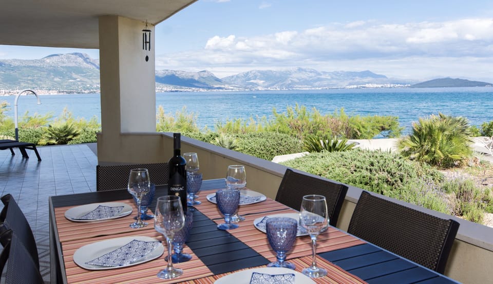 The view from terrace 