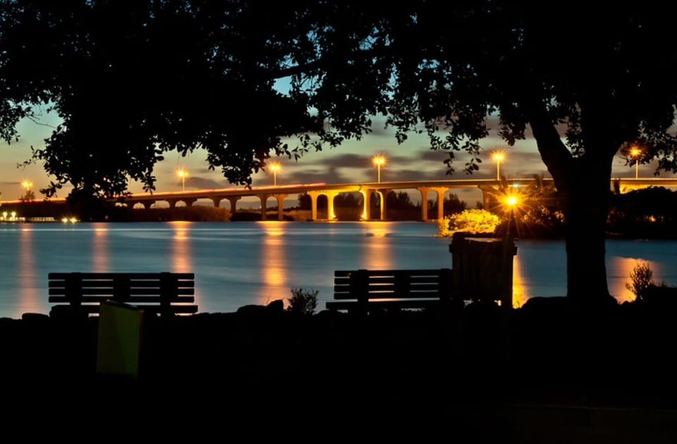 Merrill Barber Bridge over the intercostal waterway