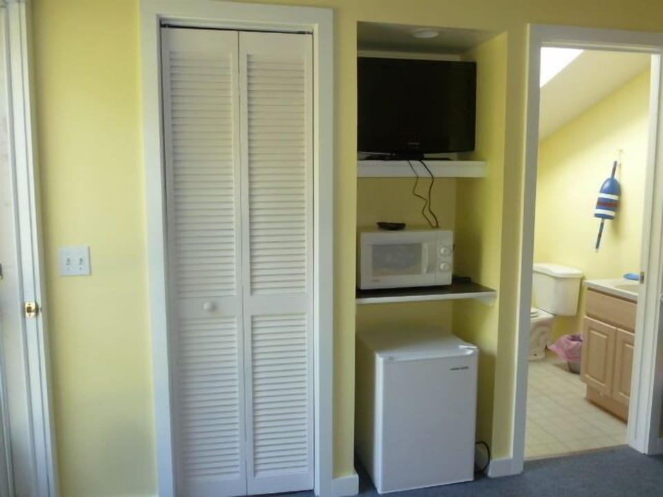 Alternate view of full bedroom with private bath