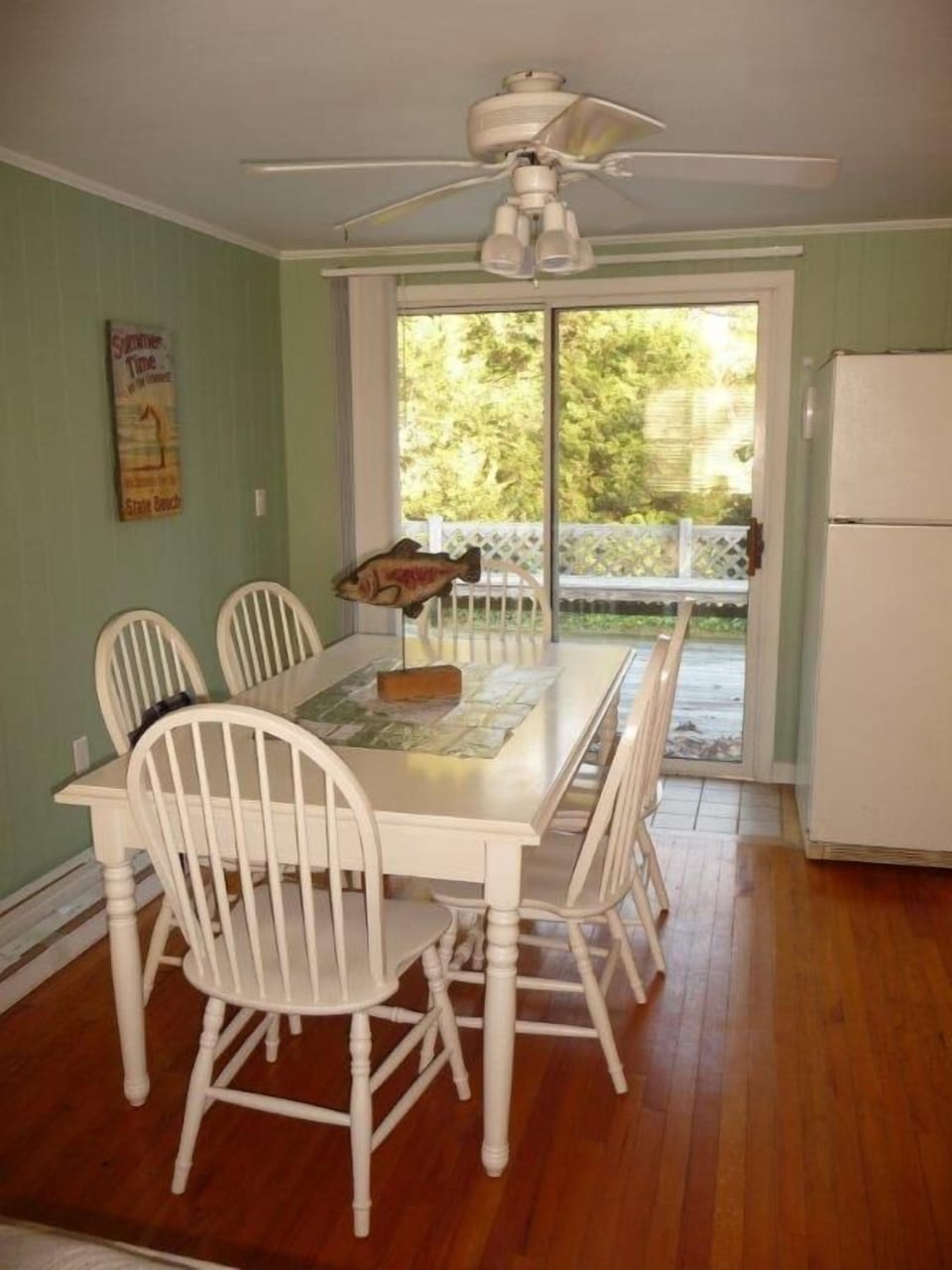 Bright and open dining area