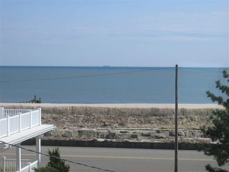 Beautiful Ocean View from Window