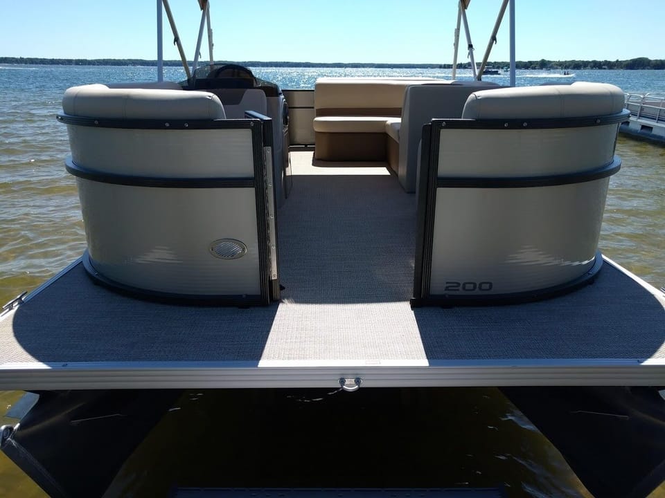 2017 Crest 200 with 60 hp Mercury available for additional cost.