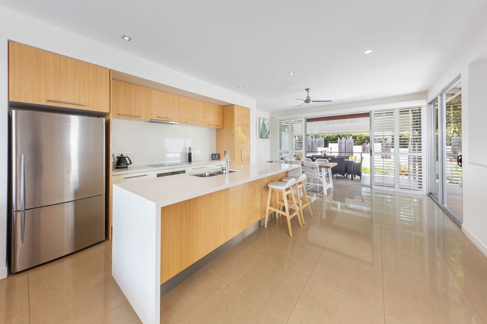 Fully equipped kitchen for cooking up a storm