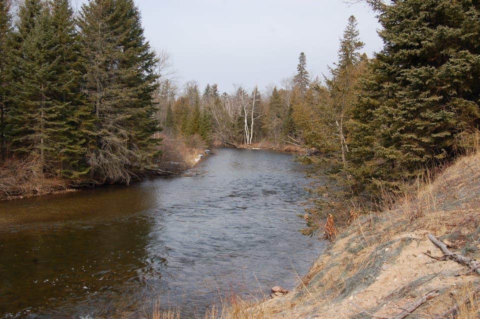 Kayaking and fishing  on the Black River