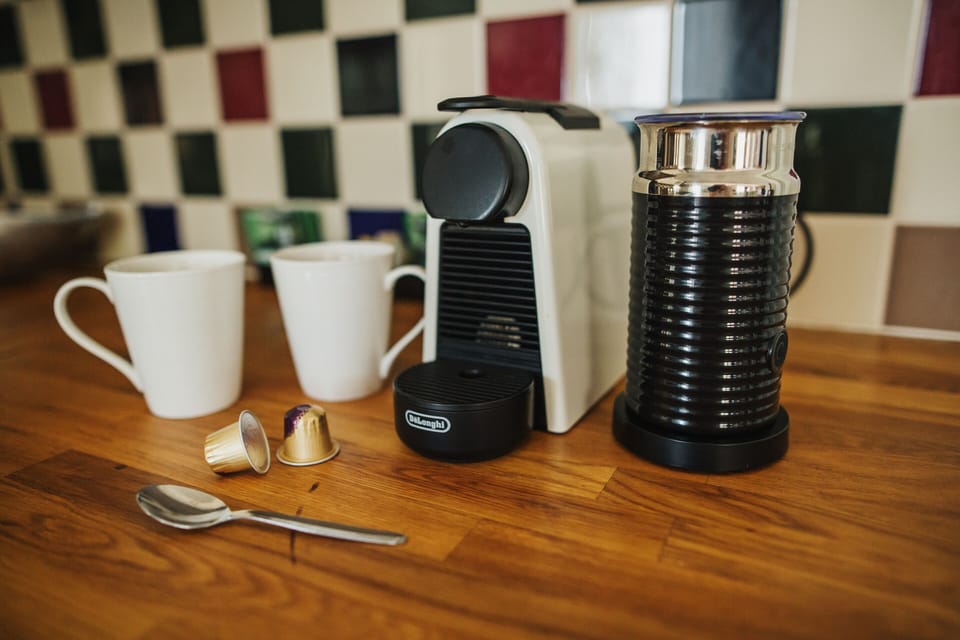 Our pod machine which takes nespresso pods. 