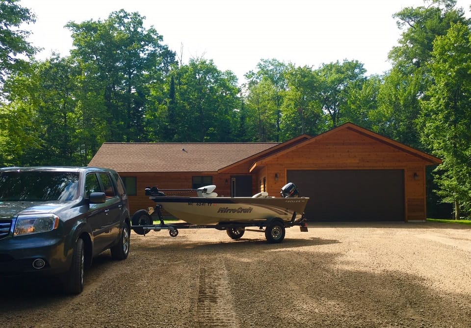 plenty of room on the driveway for your toys