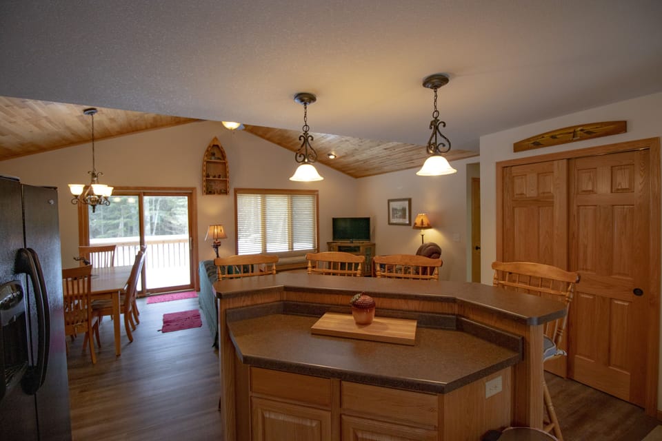 Open concept kitchen
