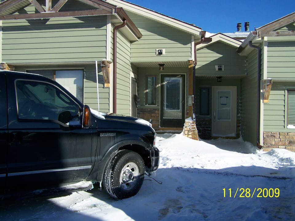 Your vacation home!  Park right in front!