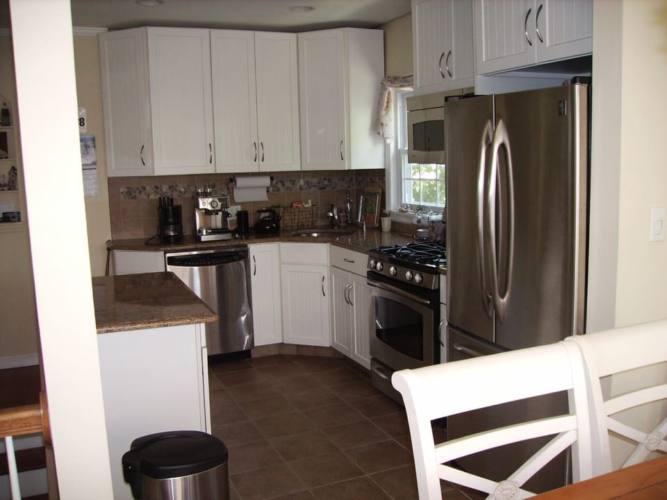Kitchen view from dining room
