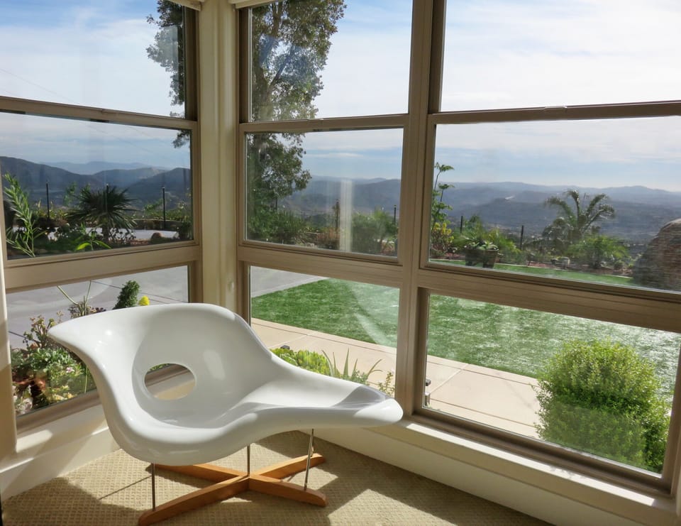 Gorgeous landscape views from windows