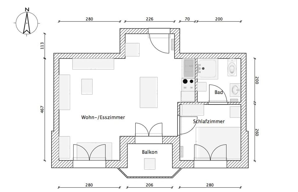 Apartment layout