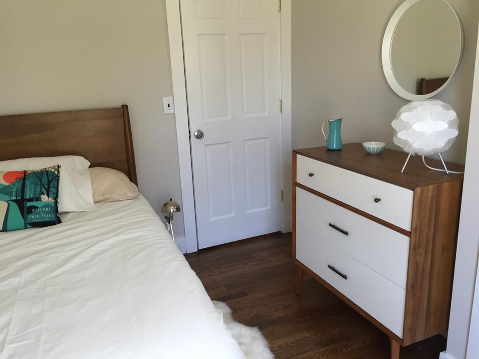 Guest Bedroom with Full Size Bed
