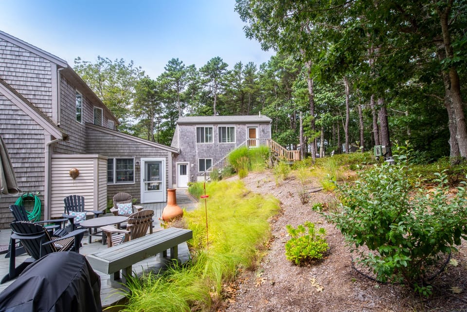 Landscape and main house proximity to apartment.  House is owner occupied.