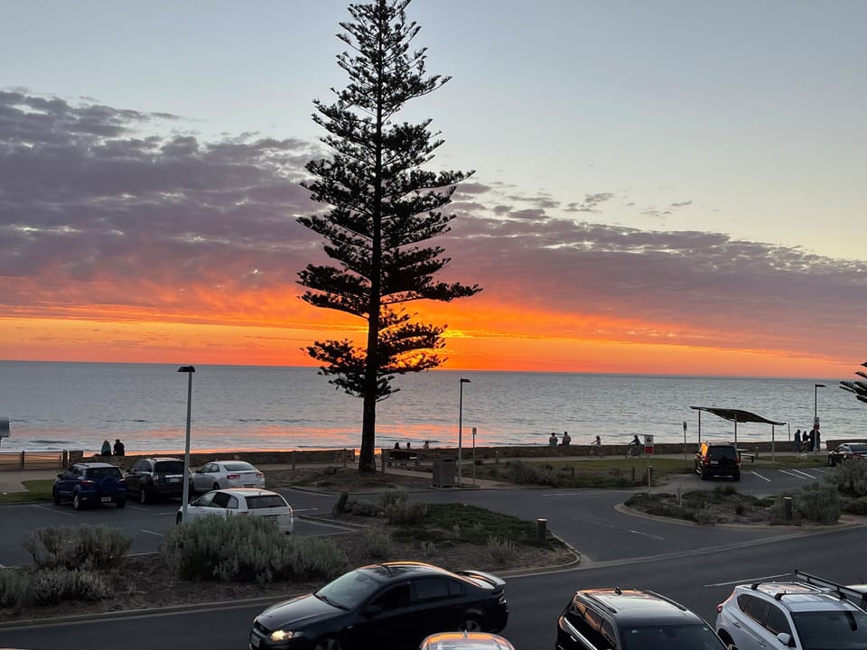 Amazing sunsets from the balcony