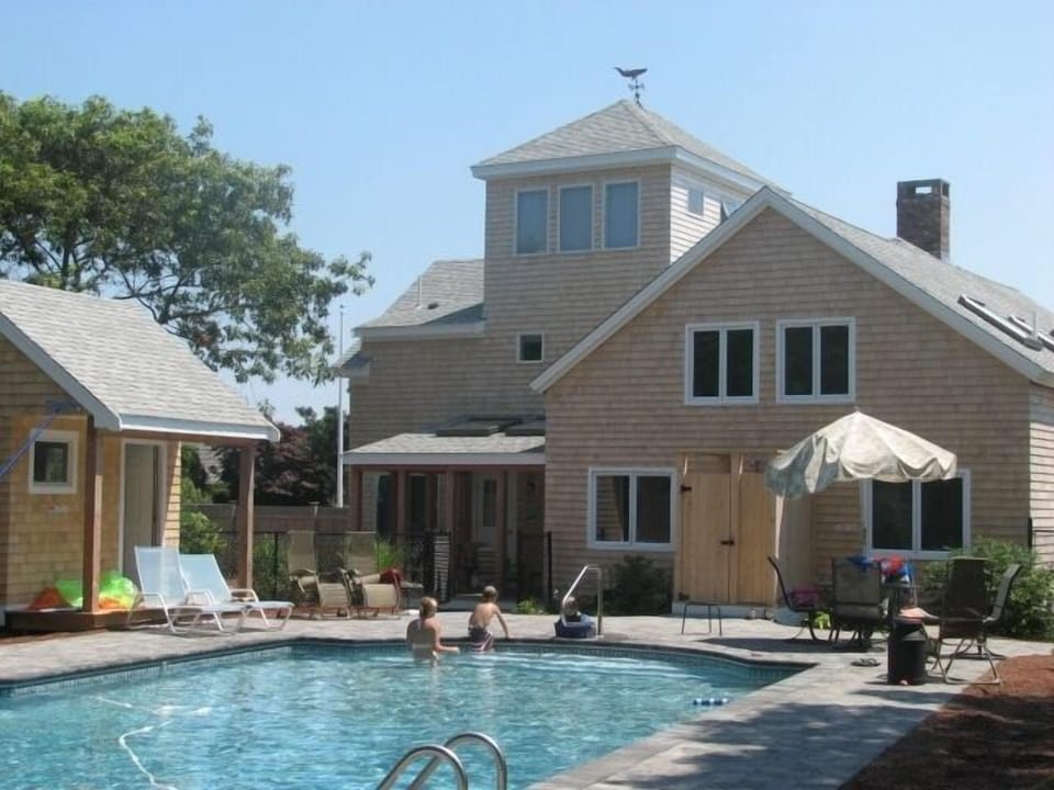 Relax or splash in private backyard 20x40' pool