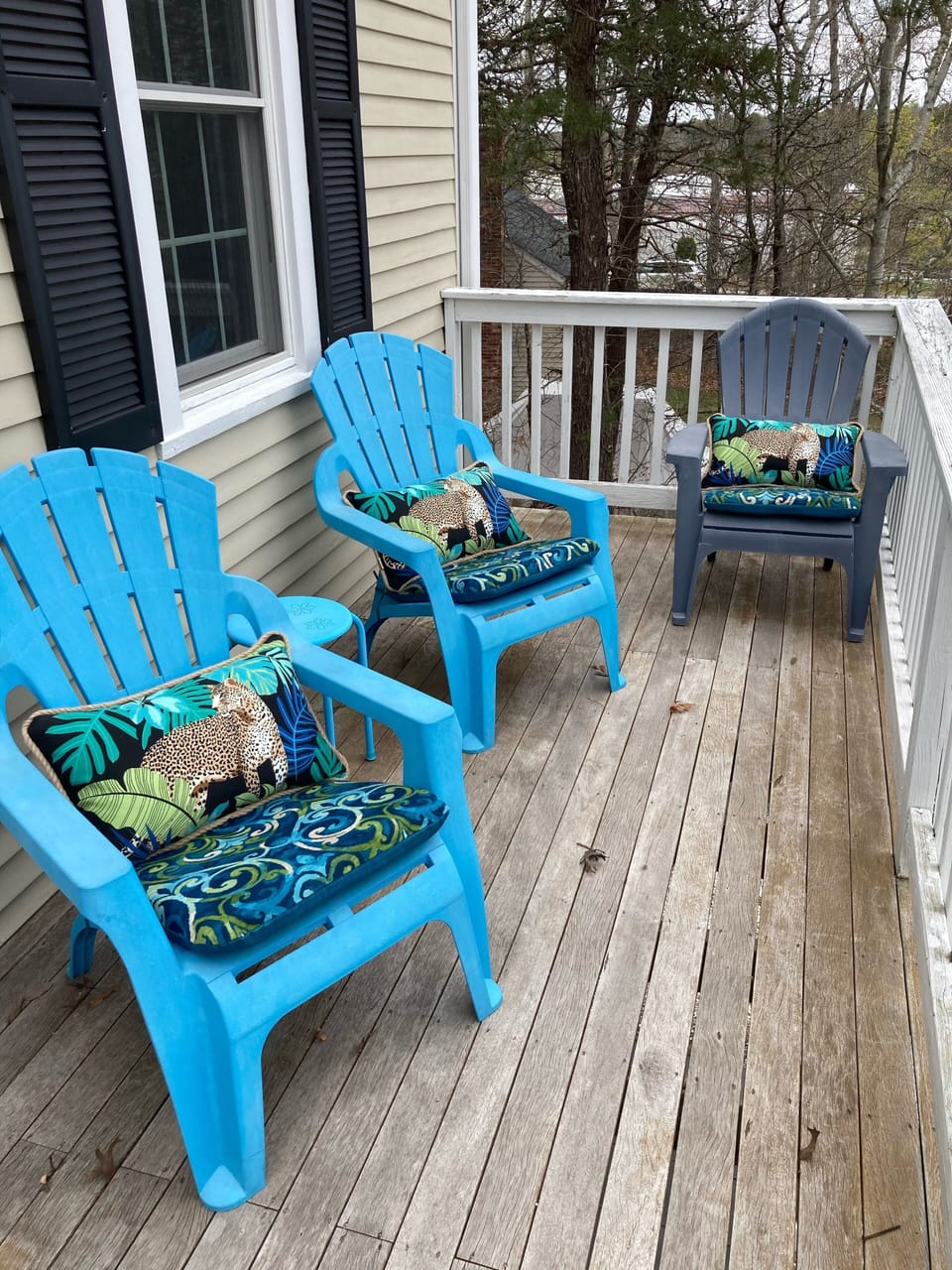 Front deck