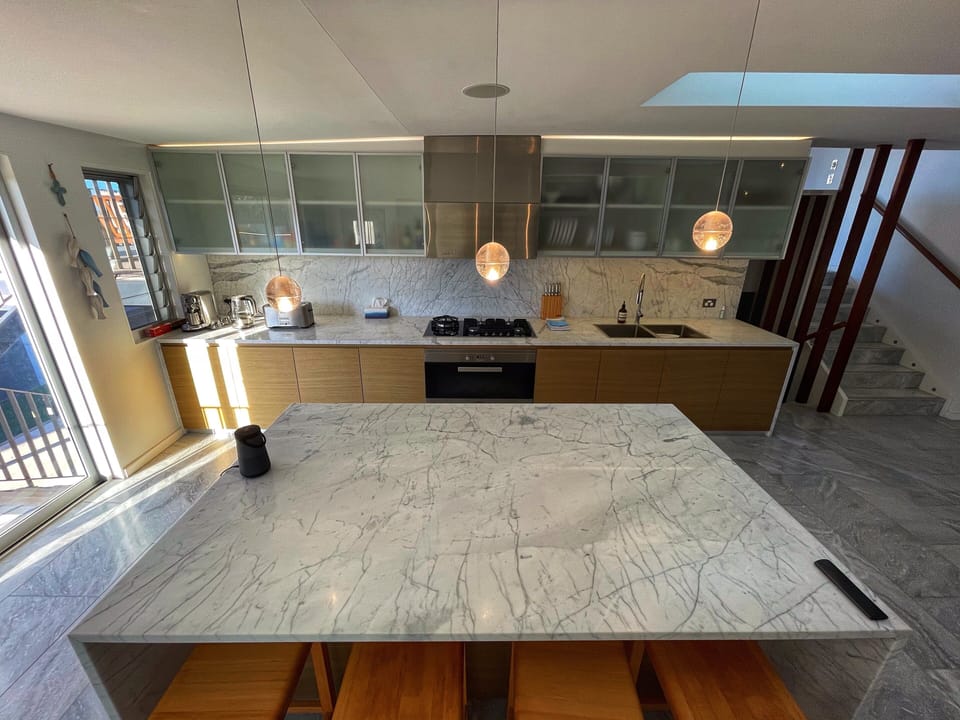 Italian Marble Kitchen