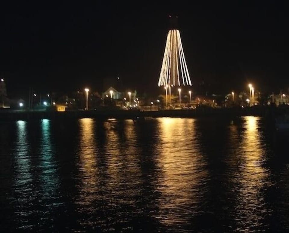 Provincetown Monument at night!
