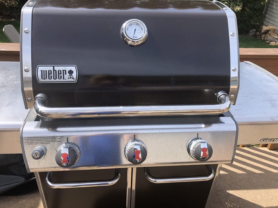 Nice Grille on deck 