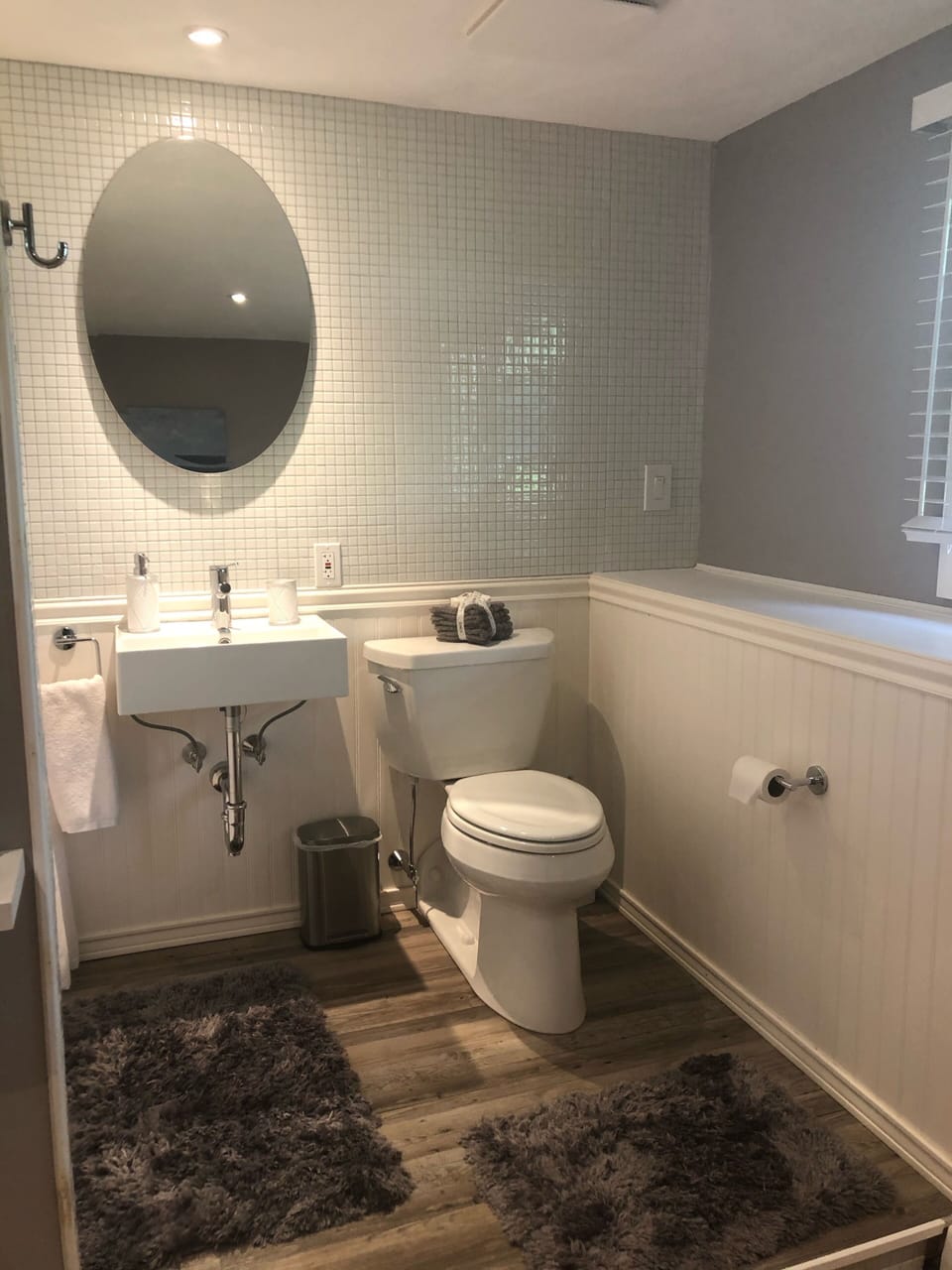 Brand new 3rd bath adjacent to  master king bedroom /lower level
