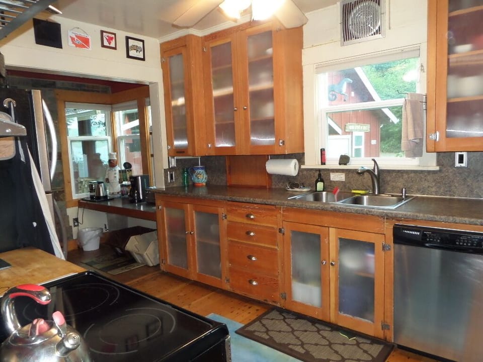 Kitchen - 1920's with upgrades and stocked
