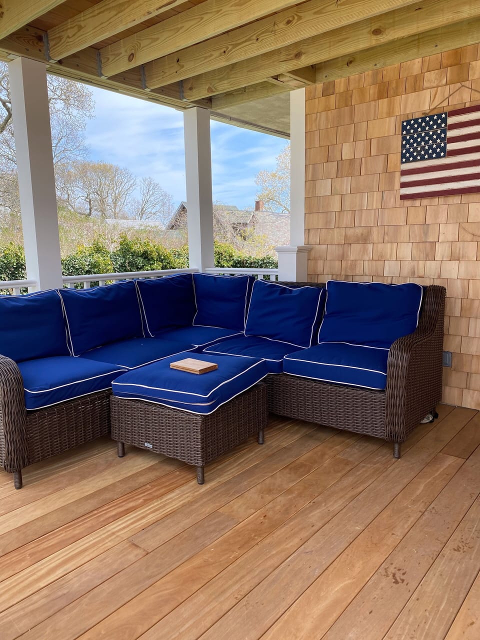 updated decks for relaxing off of livingroom