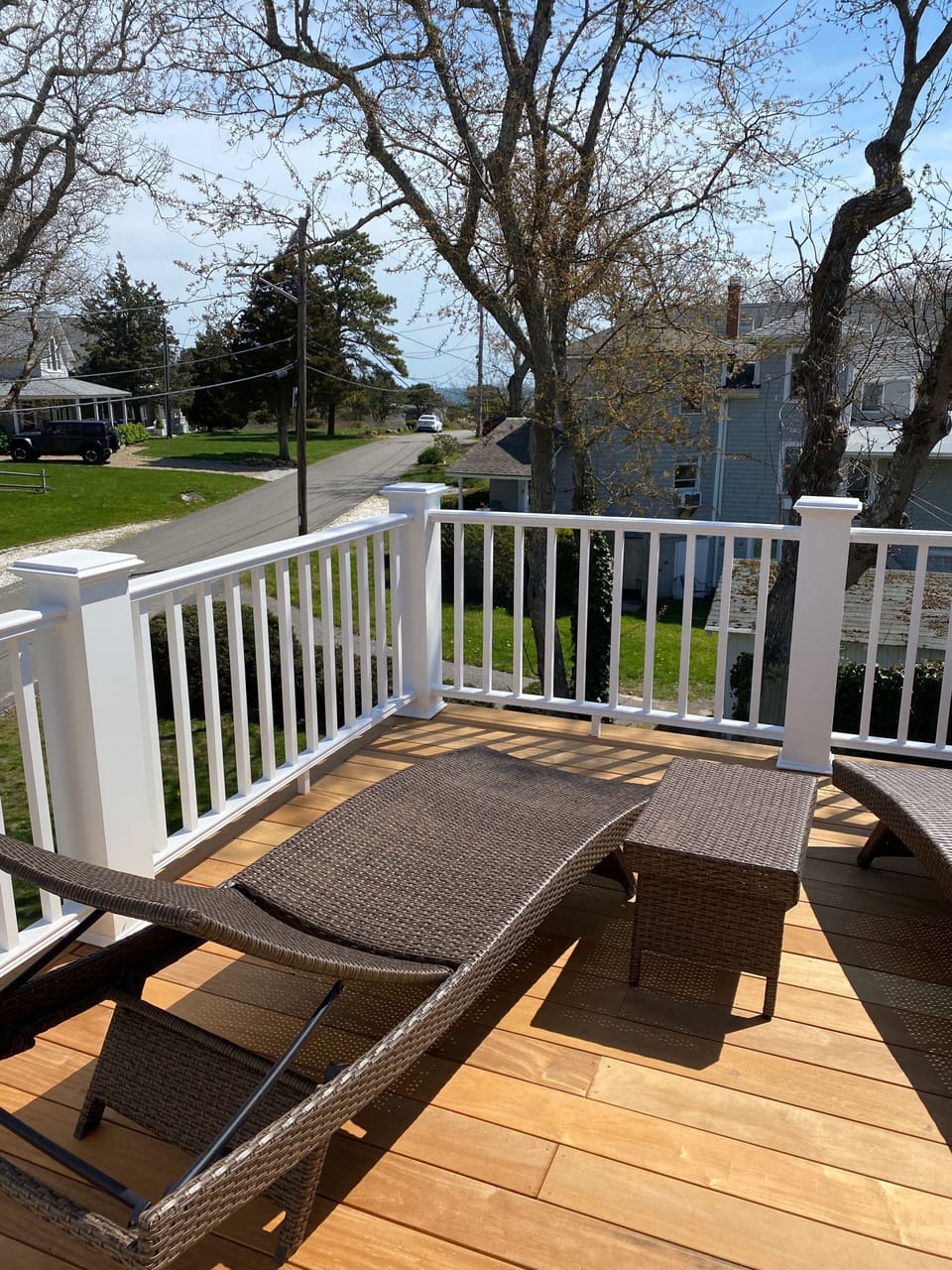 top deck with slight waterview