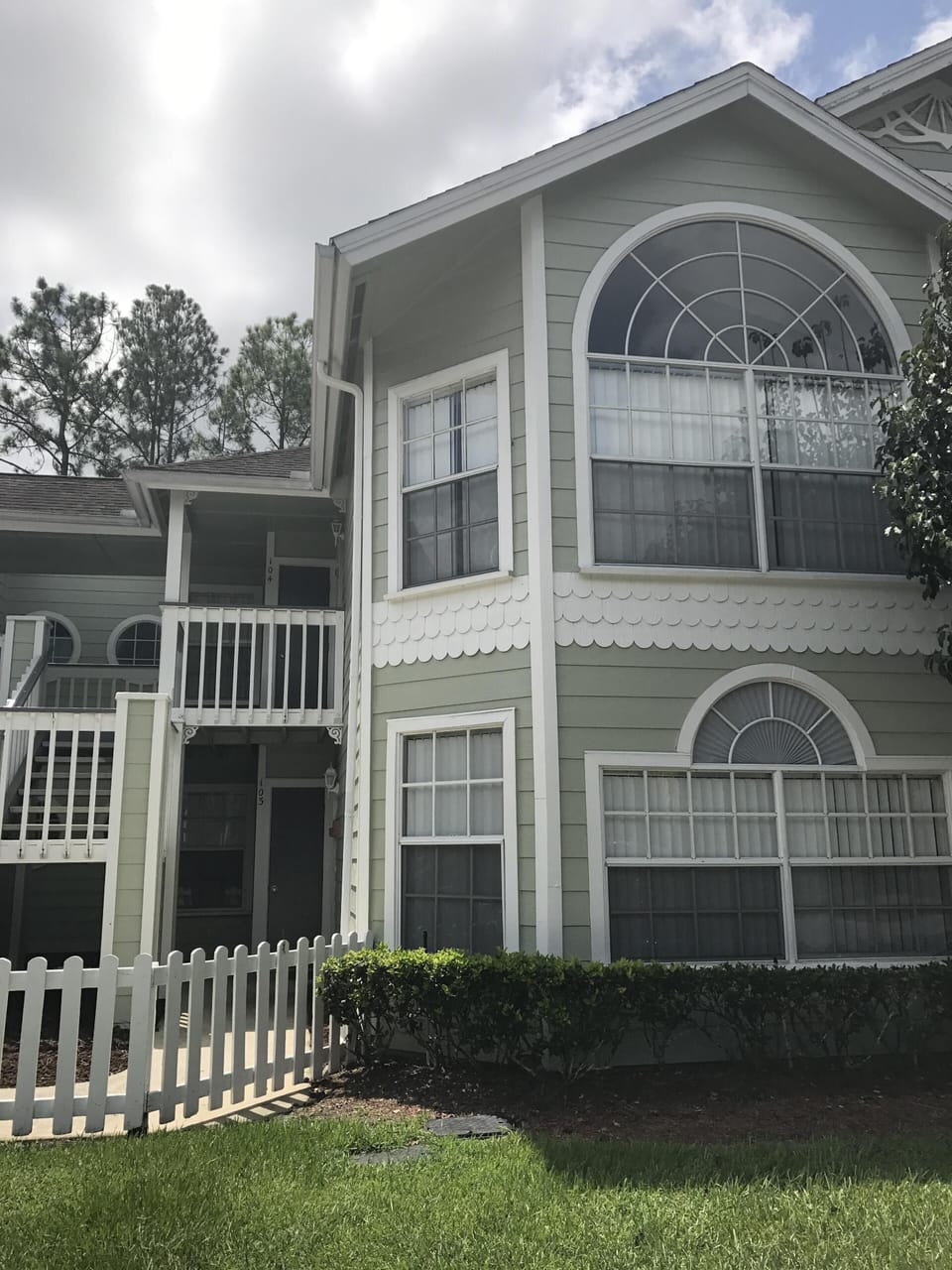 Our home away from home. Freshly painted.