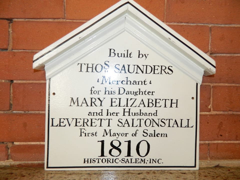 Historic House Plaque