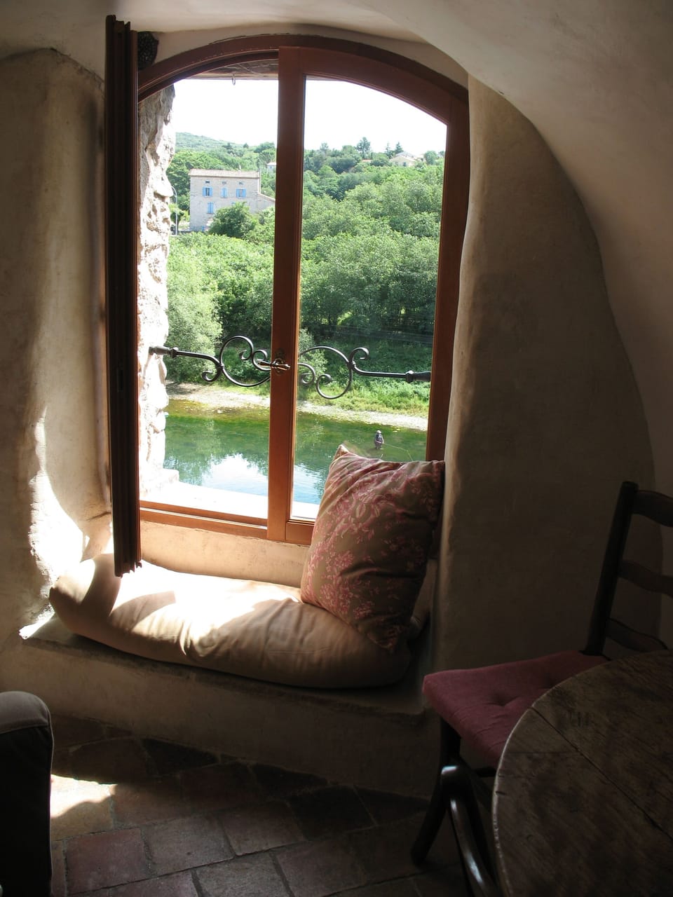 Gorgeous view of Vidourle River 