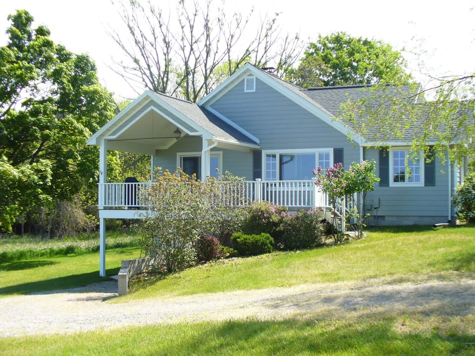 West elevation facing Lake Michigan