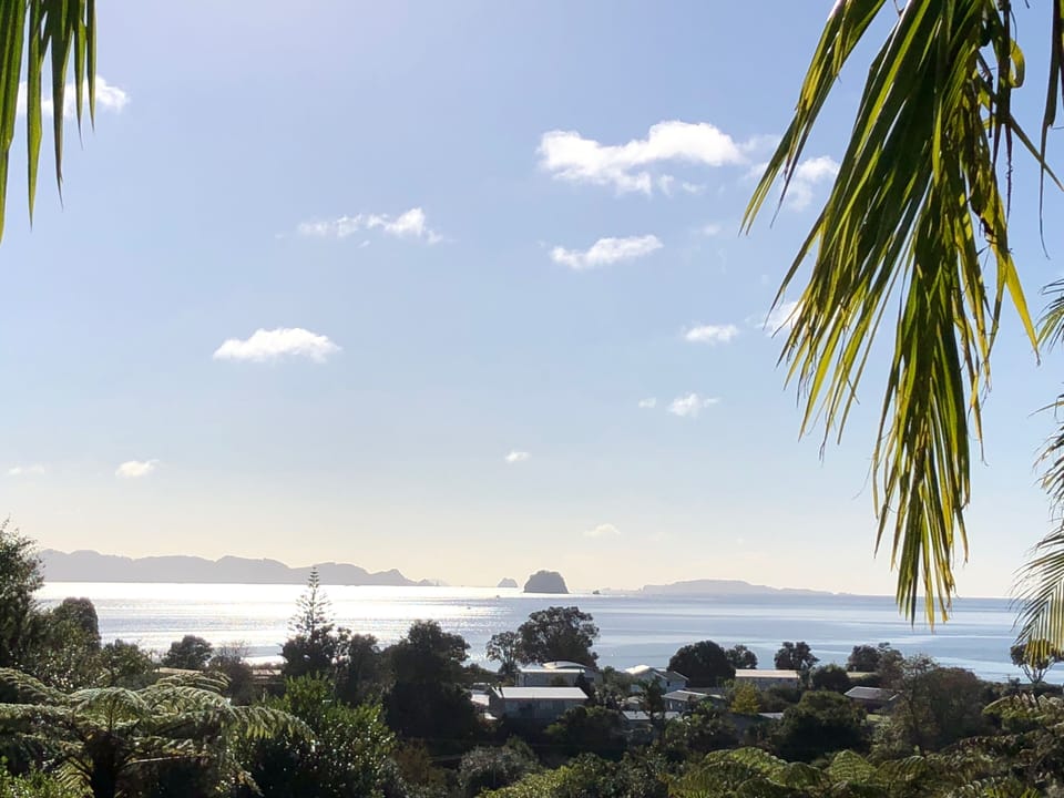 gorgeous day ! view from the deck.
