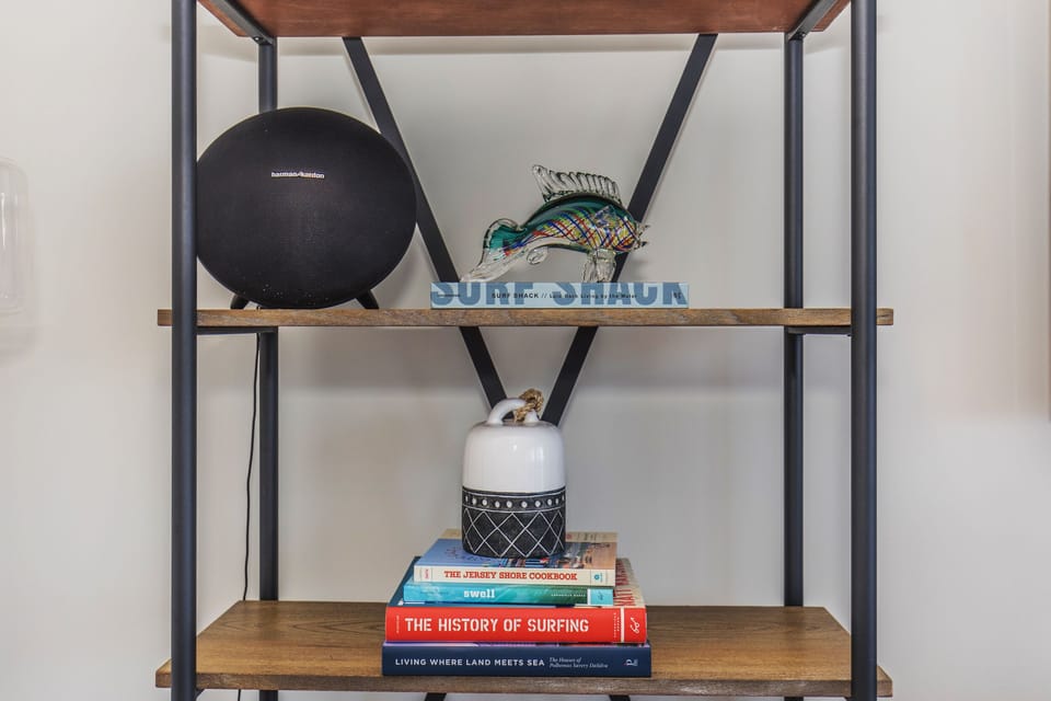 Bluetooth speaker in living room 