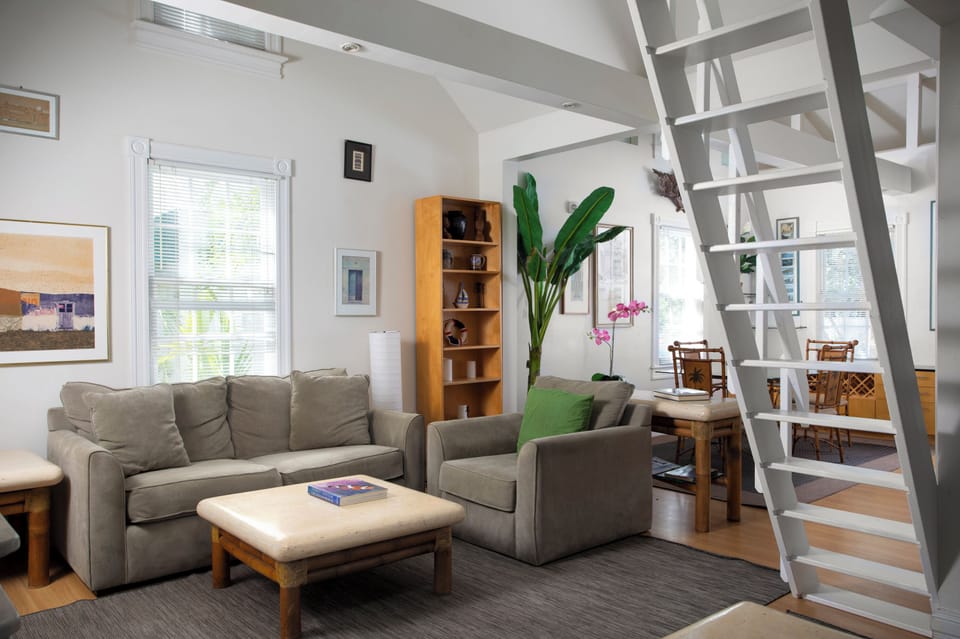 Turtle House Living Room: Queen Sleeper Sofa
