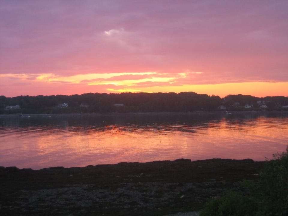 Sunset from the back porch