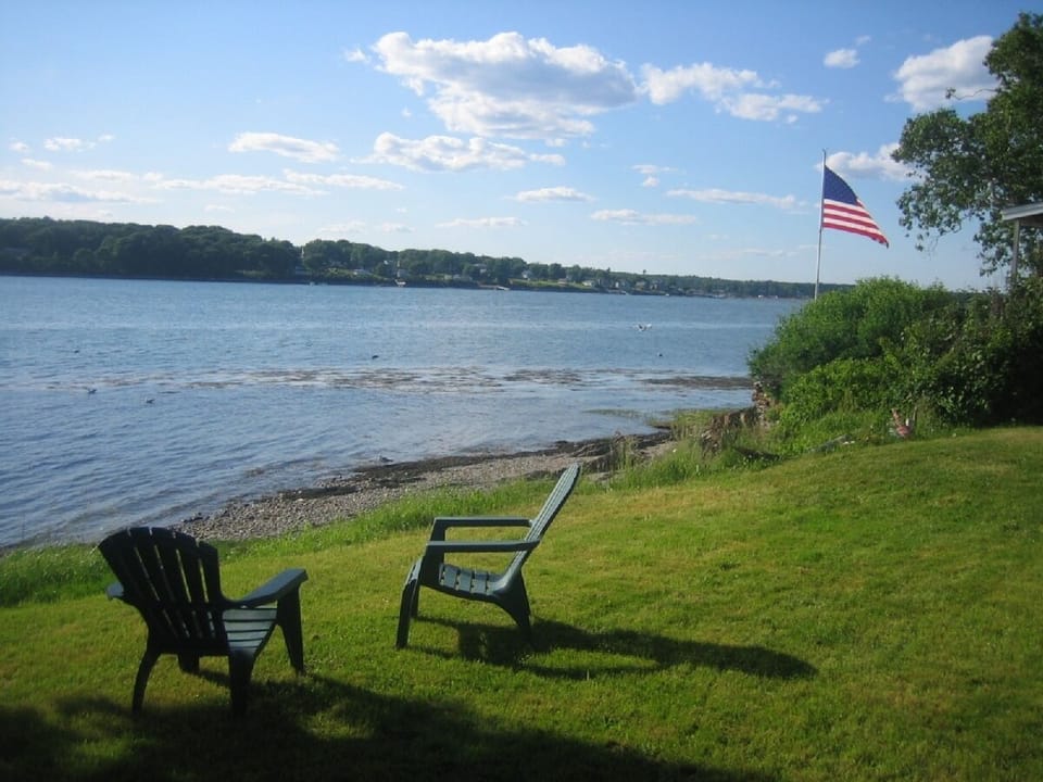 Back yard: northwest view
