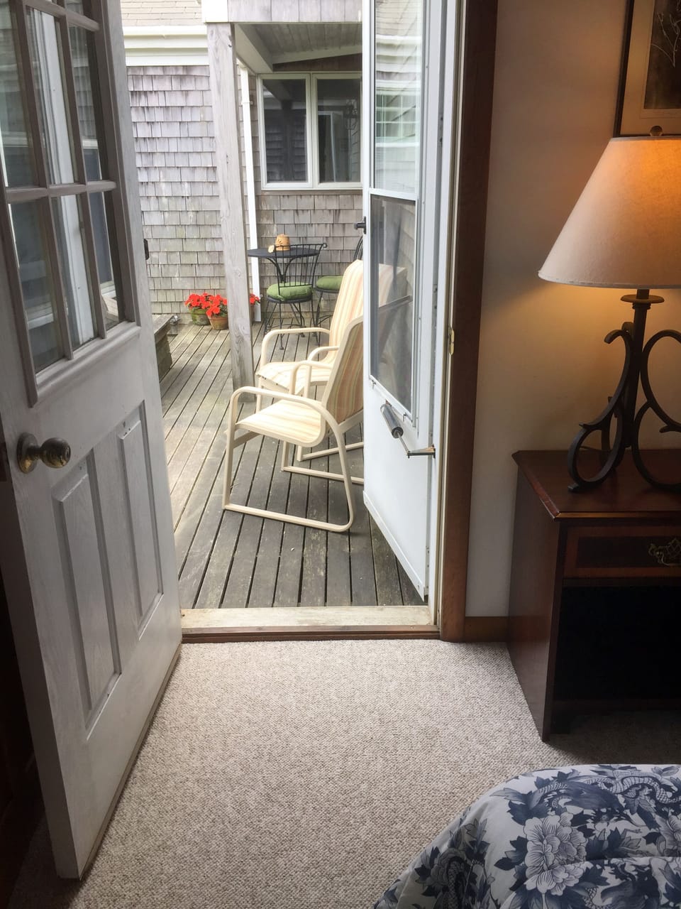 Twin Room to North Deck