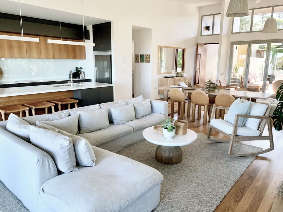 Relaxed coastal interiors.